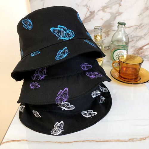 New Women Butterfly Double Sided Embroidery Autumn Winter Bu