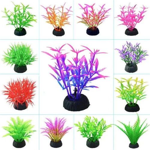 Artificial Aquarium Decorative Pvc Aquatic Plants