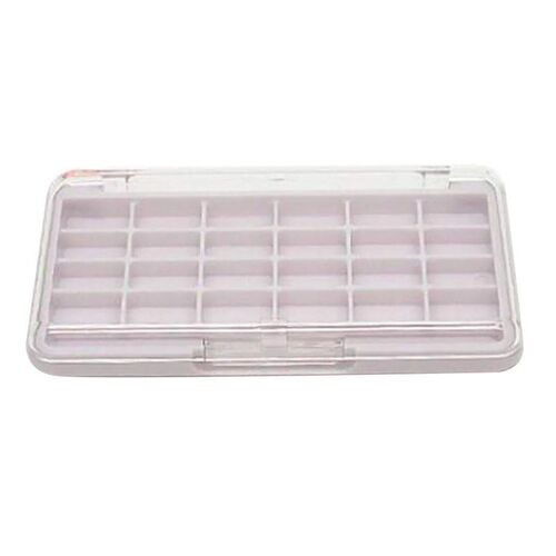 24 Grids DIY Empty Eyeshadow Palette Pallet Box Blusher Lips