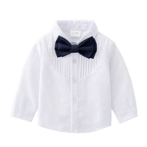SpringAutumn Boys Suit Straps Long Sleeves Tie Performance C