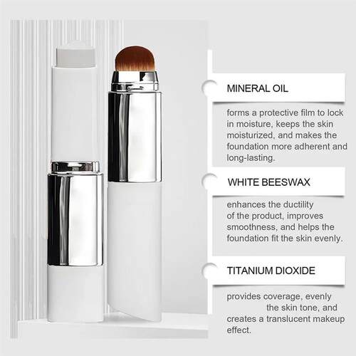 2-in-1 Color-Changing Foundation Stick Liquid Lightweight Mo