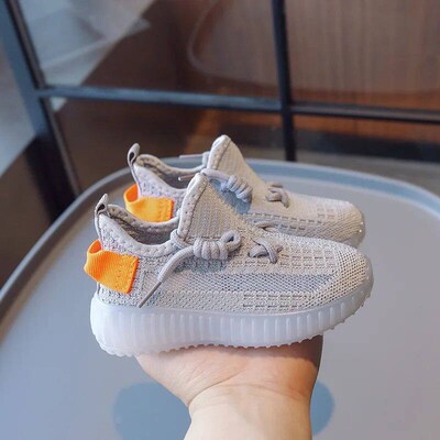 Tennis Children Lightweight Casual Shoes Boys Rubber Bottom
