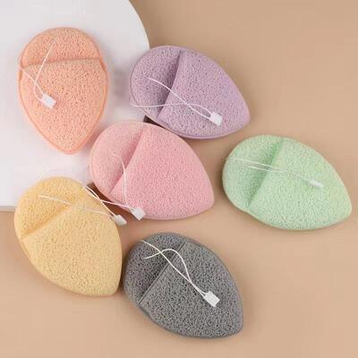 Water droplet sponge Facial cleansing pad 柔软海绵卸妆神器