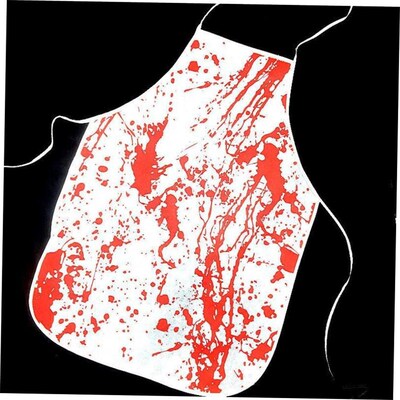 Halloween Plasma colored apron Horror character decoration