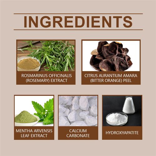 ORALHOE Dried Tangerine Peel Tooth Powder Gentle Cleaning Fr