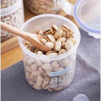 Cross-border transparent plastic food seal container, kitche