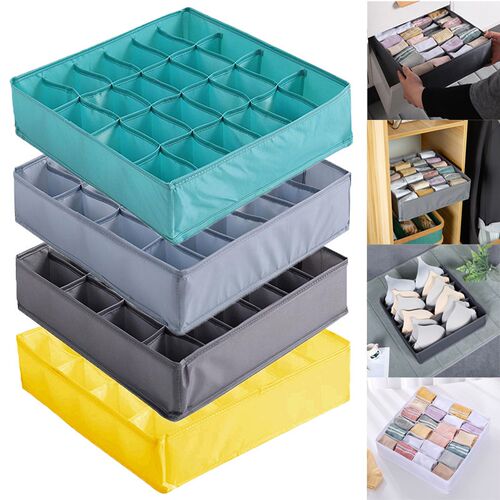 New Sock Storage Organizer Boxs Foldable Cabinet Drawer Orga