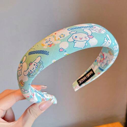 Childrens Hair Hoop for Girls Headband Cute Cartoon Cinnamo