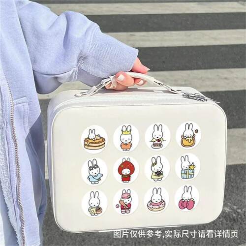 500Pcs Kawaii Miffy Rabbit Sticker Seal Sticker Cartoon Rabb