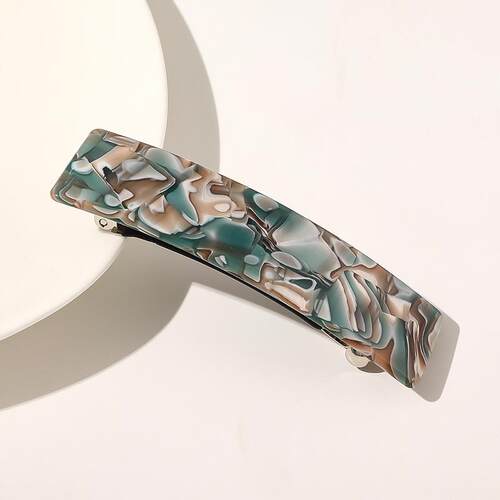 Fashion Hair Clips Leopard Marble Textured Geometric Hair Pi