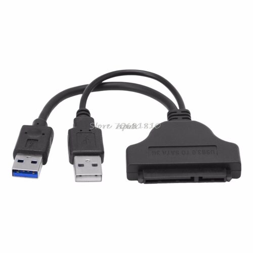 USB 3.0 to SATA Drive Cable Cord for 2.5 inch SSD HDD Z17