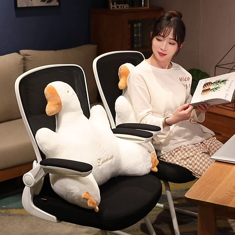 靠枕大白鹅腰靠久坐护腰靠垫卡通办公室座椅腰部靠背腰椎沙发孕妇,居家布艺,靠垫/抱枕,淘宝优惠券,粉丝福利购,淘宝优惠卷