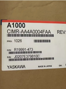 CIMR-AB4A0004FBA/FAA 0.75KW/1.5KW安川A1000变频器CIMR-F7B4018