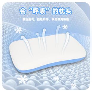 P孔CM凉感涂层记忆头慢回弹四季用打透气枕 专LS-RY-L-用枕凉感护
