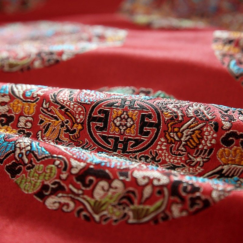 中式红木沙发坐垫实木家具沙发垫子防滑罩罗汉床塌靠背高端定制