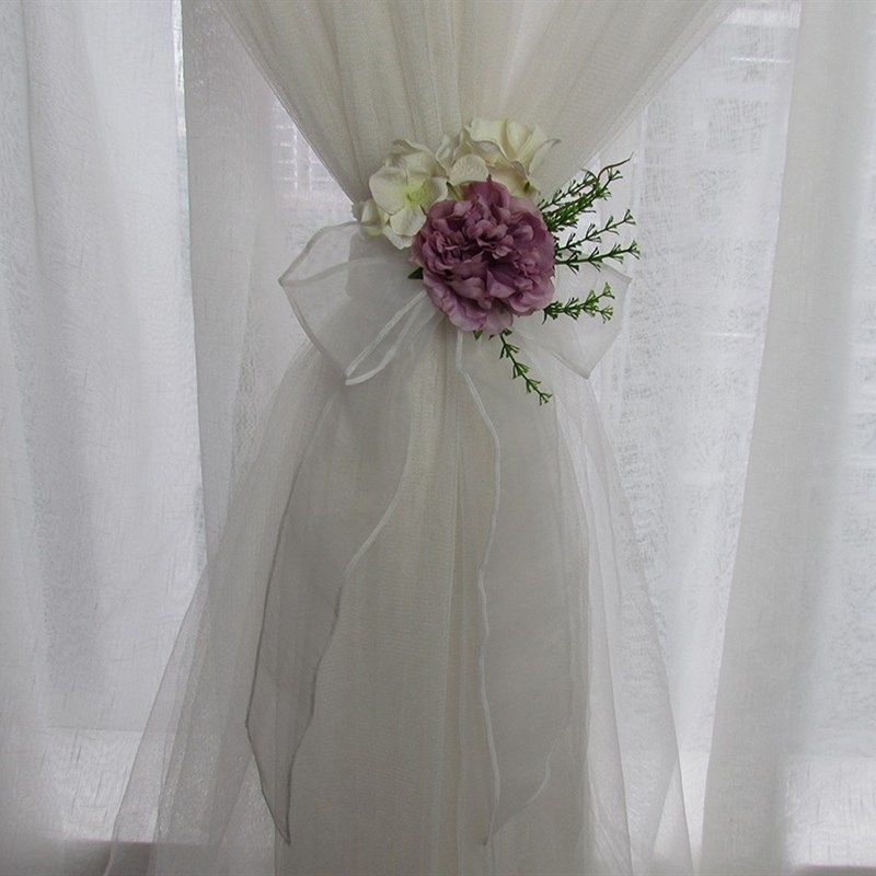 窗帘花绑带辅件仿真扎带布艺扣绑绳束带配件可爱卧室挂件纱帘饰品,居家布艺,窗帘绑带,淘宝优惠券,粉丝福利购,淘宝优惠卷