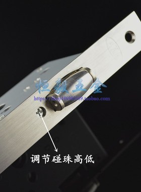 碰珠锁体75 室内房门分体锁锁体 欧式防火锁 方角5572碰珠锁体