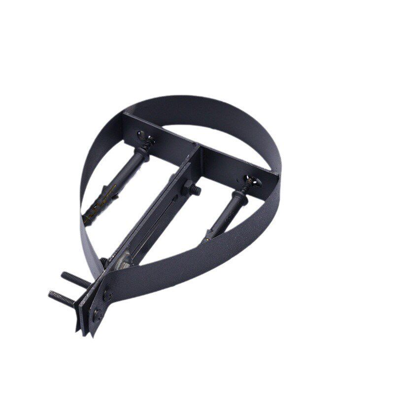 烟囱可伸缩支架不锈钢固定管卡壁挂炉锅炉热水器油烟机排烟管抱箍