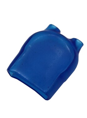 压敏护无孔 PVC阻燃护蓝色 半圆型护 保护10D/1D 1000只