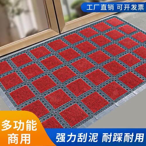 高档商场门厅模块地毯20-20拼接毯酒店防滑除尘W型X型Y型耐磨地垫