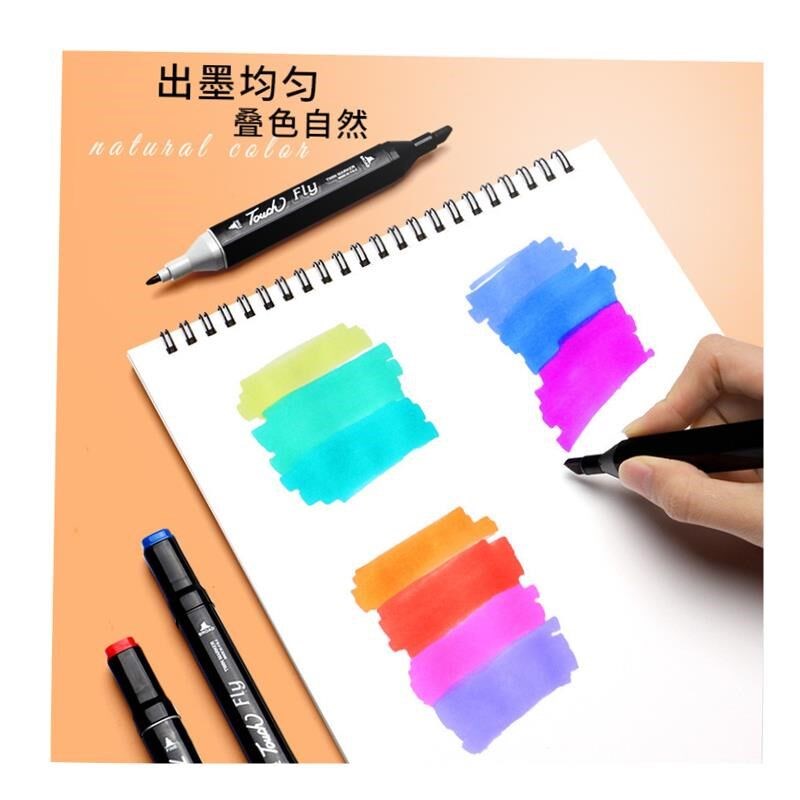 24/30/60/80 Color Art Markers Pen Set Double Headed Sketch图片