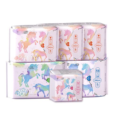 Cotton Sanitary napkins Pads Period Pads Unscented