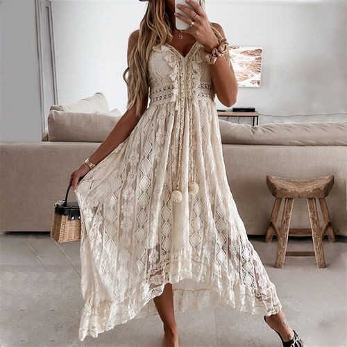Women Maxi Dress Summer Vintage Boho Dresses Party Dress