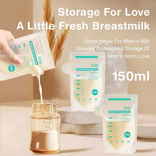 Dr.isla 30Pcs 150ML Breast Milk Storage Bag Disposable