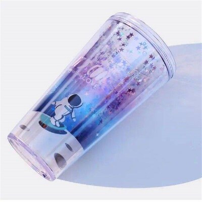 Toddler Water Bottle Kids Planet Tumbler Toddler Straw Cup