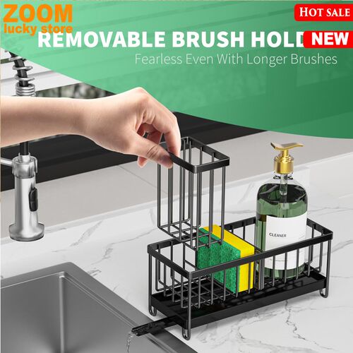 Sponge Holder for Kitchen Sink Organizer sink caddy Storage