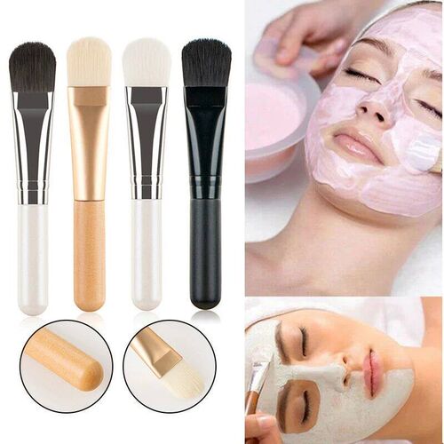 Face Mask Brush Flat Soft Hair Facial Cleansing Skin Care Bl