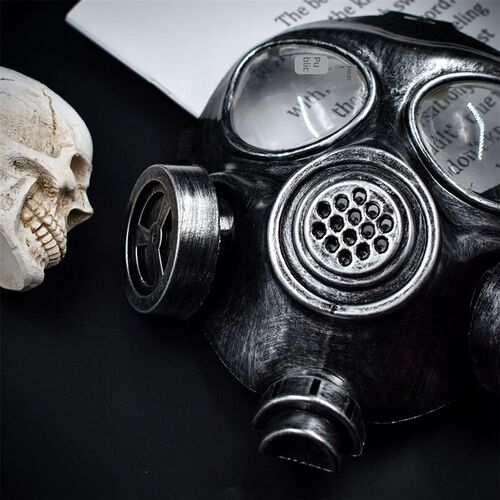 1PC Mens Full Face Gas Mask Design Suitable for Makeup Part