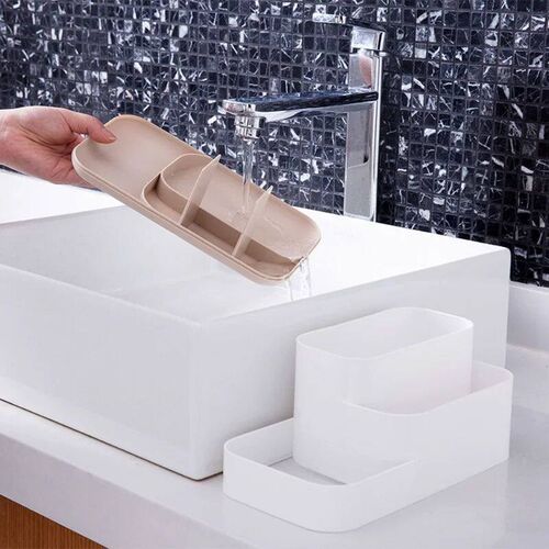 Creative Makeup Organizer Box with Drawer for Dressing Table