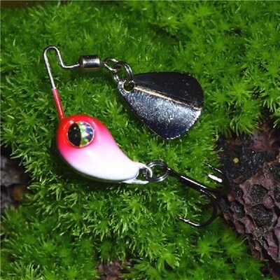 Luya Fake Bait Metal Micro-bean Vib Composite Sequins Vib
