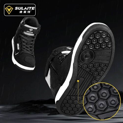 Men Motorcycle boots Breathable Anti-fall Rider Road Racing