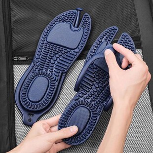 Slippers Mens Platform Flip Flops Bathroom Home Slippers