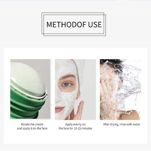 Green Tea Cleansing Solid Mask Purifying Clay Stick Mask Oi