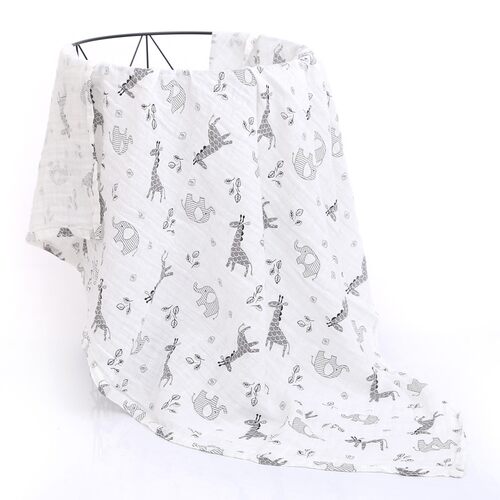 120X110cm Baby Blankets Newborn Swaddle Wrap Blankets Cotton