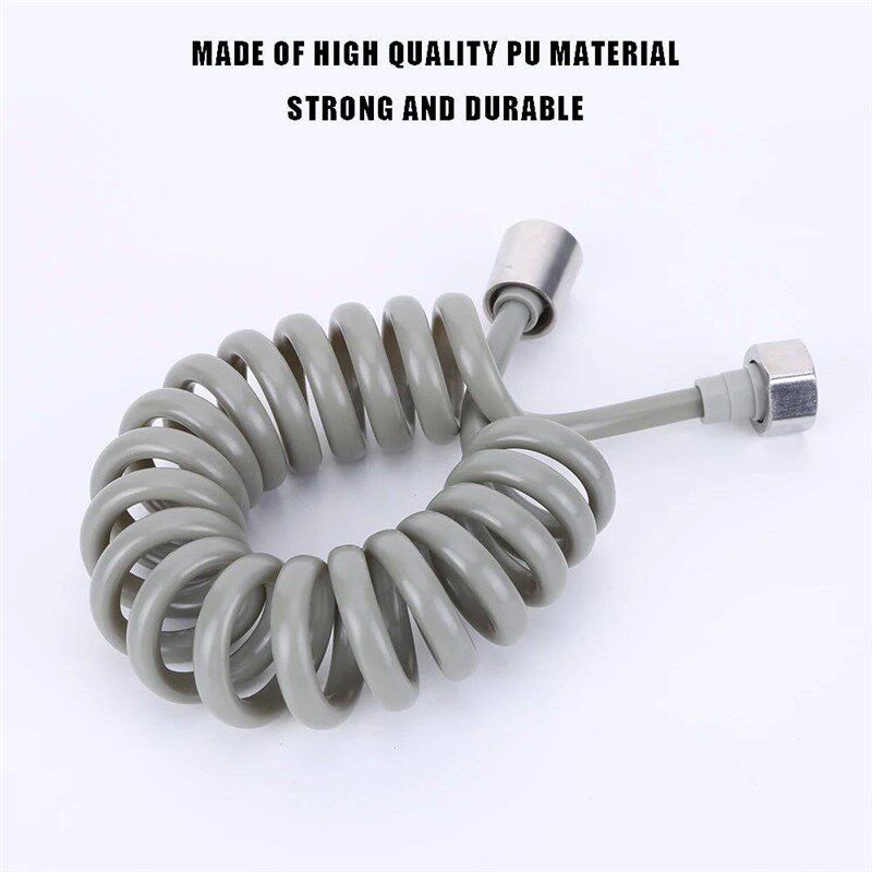 2/3/4 Meters Spring Shower Hose Flexible Connect Pipe Plasti图片