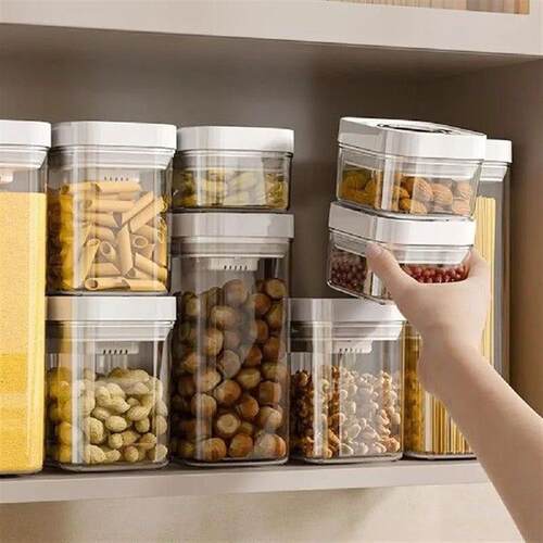 Kitchen Pasta Spaghetti Sealed Storage Container WMoisture