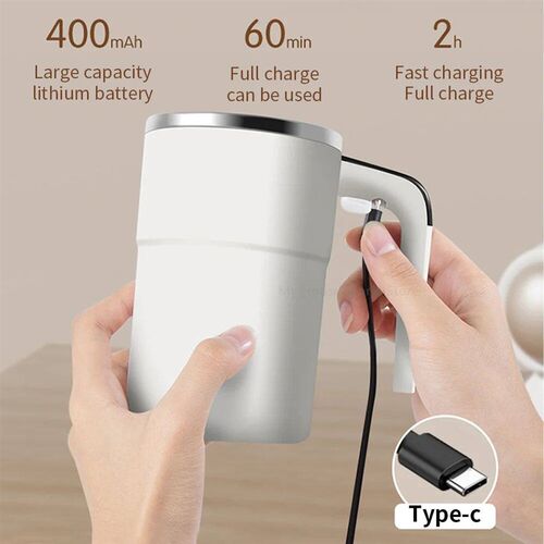 Automatic Stirring Cup Rechargeable Portable Coffee Electric