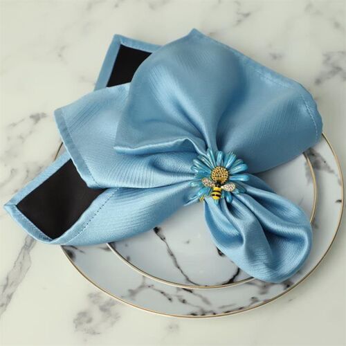 Linen-linen cloth napkins folding flower hotel west napkins