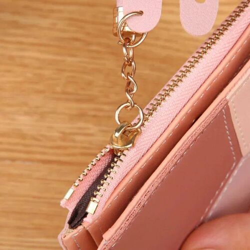 Fahion Women Wallet Zipper Coin Pure Lady Short Clutch Pure