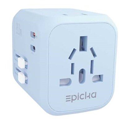 EPICKA Universal Travel Adapter, International Plug Adapt