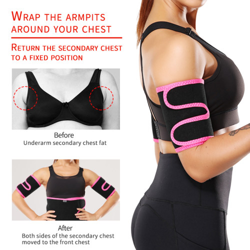 Arm Trimmers Sauna Sweat Band for Women Sauna Effect Arm Sli