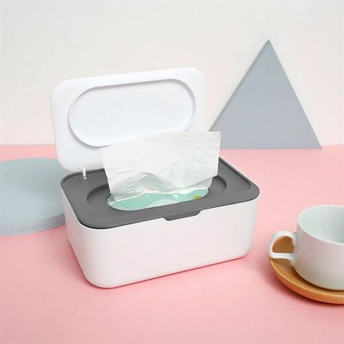 Wet Tissue Box Paper Dispenser Portable with Lid Tissue Stor