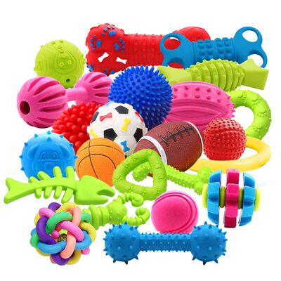 Dog Toys Bite Resistant Puppy Molars Pet Ball Golden Mao