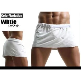 Mens Bath Towel Absorbent Towel Sexy Beach Skirt Anti-light