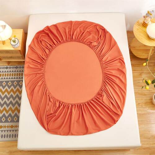 mono color sheet bedsheet bed linen spread cotton bed cover