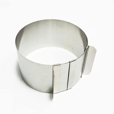 430 Stainless Steel 6-30cm Telescopic Mousse Ring Circle Mol